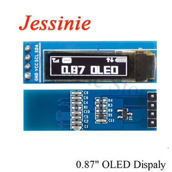 0.87 pulgadas OLED LCD de la Exhibición del Módulo de 128x32 0.87