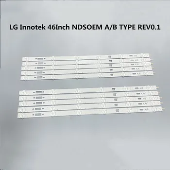 10pcs/lot de la retroiluminación LED de la Tira de 6LED KLV-46R452A KLV-46R485A para LG Innotek 46Inch NDSOEM A/B TIPO REV0.1