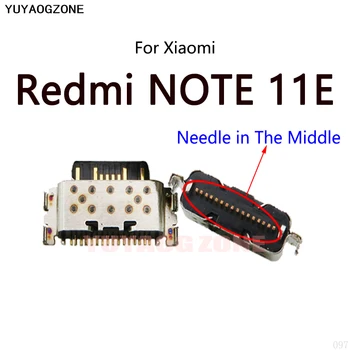 10PCS/Lot Xiaomi Redmi NOTA 11E Pro Tipo C de Carga USB a Puerto de Socket conector Jack de Carga Conector Dock