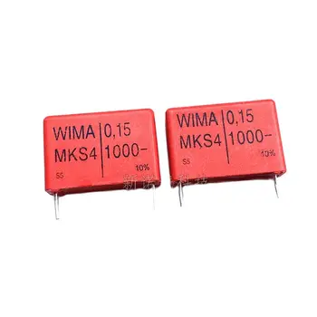 10PCS/Weimar de Condensadores WIMA 1000V 154 DE 0,15 UF 1000V 150nF MKS4 Pin Distancia de 22.5