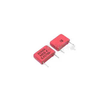 10PCS/WIMA 100V 474 0.47 UF 100V 470nF MKS4 Pin Distancia de 10 de Condensadores de Audio