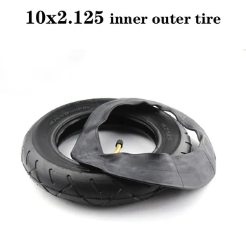 10x2.125 Neumático para Scooter Eléctrico de Equilibrio del Coche de 10 Pulgadas con Neumáticos Interior Exterior del Neumático