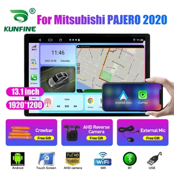 13.1 pulgadas de Radio de Coche Para Mitsubishi PAJERO 2020 Coche DVD GPS de Navegación Estéreo Carplay 2 Din Central Multimedia Android Auto