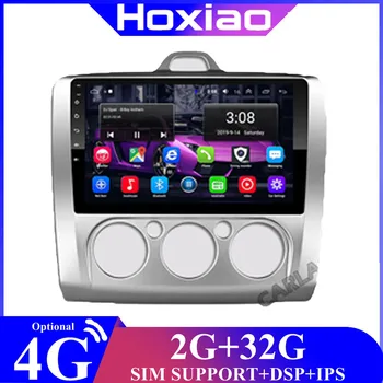 2 DIN de 9 Pulgadas Android 8.1 de Navegación GPS con pantalla Táctil Quad-core de la Radio del Coche Para Ford Focus Exi AT2004 2005 2006 2007 2008 2009-2011