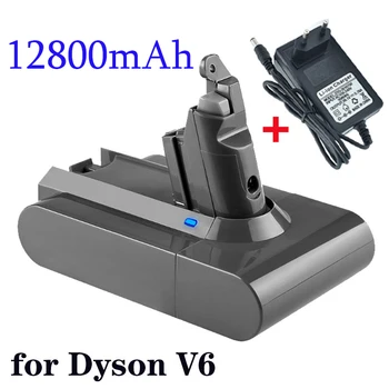 2022 12800mAh 21.6 V 12.8 Ah Li-ion Batería para Dyson V6 DC58 DC59 DC61 DC62 DC74 SV09 SV07 SV03 965874-02 aspirador Batería