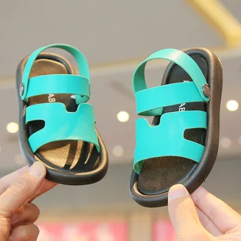 2023 de Verano para Niños Nuevos Niños y Niñas Suave Suela antideslizante Zapatos de Playa