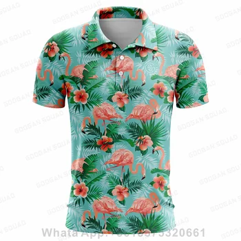 2023 Nieuwe de la Moda de Golf de camiseta de los Hombres de Polo de Golf Camisetas de Verano Delgada Aliento de Manga Corta Casual de Negocios Anti-arrugas Camisetas