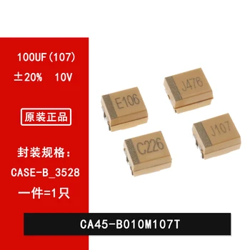 3528 SMD Tantalio Condensadores de Tipo B 100uF(107) 20% 10V CA45-B010M107T A107