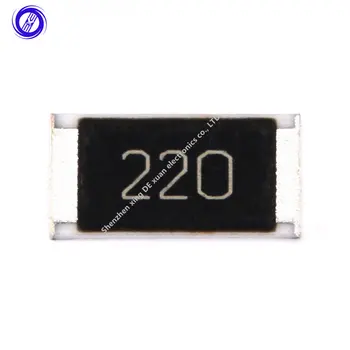 50 pcs 2512 SMD Chip Resistencia de 22 ohmios 22R 220 1W 5% Electrónicos, Componentes Pasivos de la Resistencia