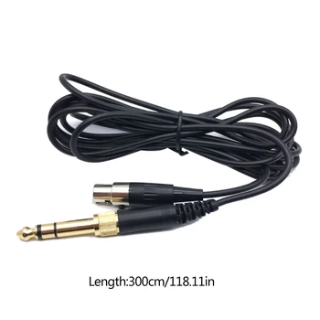 6.3/Jack de 3,5 mm Cable de los Auriculares de Cable de la Línea de AKG Q701 K702 K240 K141 K271 24BB