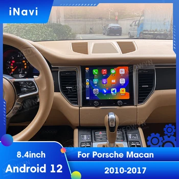 8.8 pulgadas Android 128Core 6+128 GB de radio de coche con BT GPS Para el Porsche Macan 2010-2017 Multimedia del Coche Estéreo DSP 360 de Navegación
