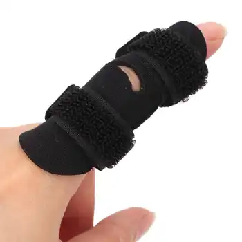 Ajustable Dedo Manga Apoyo Protector Transpirable Dedo Entablillado Corsé ceñido de Baloncesto Voleibol Béisbol