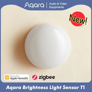 Aqara Sensor de Luz T1 Zigbee 3.0 Sensor de Brillo Inteligente de Luz en el Hogar de Cambio Controlado de Inicio de Windows Paredes Puertas Proteger los Ojos