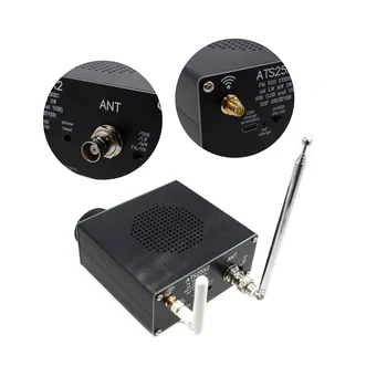 ATS-25X2 FM RDS de la APLICACIÓN de la Red WIFI de Radio de 2,4 Pulgadas de Pantalla Táctil 108 mhz Banda Completa de la Radio con el Espectro de Escaneo DSP Receptor