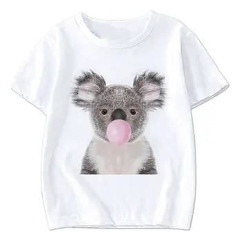 Año Nuevo Lunar 2021 Babygirl Ropa Camiseta De Niños Para Niños Unisex Camiseta Divertido Conejo Panda Gato Burbuja Gráfico Chico O La Chica De La Camiseta De La