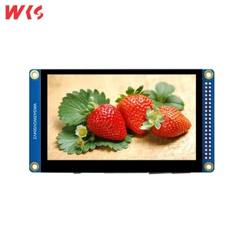 Caliente de la venta de 4,3 Pulgadas de 480x272 RGB Interfaz CTP módulo de 24 bits TTL-RGB pantalla+IIC Táctil Capacitiva