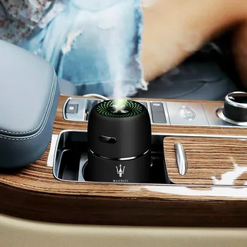 Coche aceite esencial difusor USB nebulizador LED luz de la noche para Maserati Quattroporte AM337 Ghibli M157 GranTurismo M145 4200GT Coupe