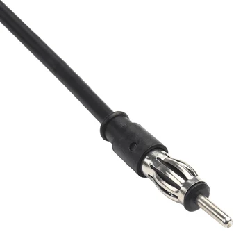 Coche de Cable Propósito de Radio Amplio de la Aplicación del ABS de la Antena Negro Cable de Extensión General Ligero Práctico De Usar