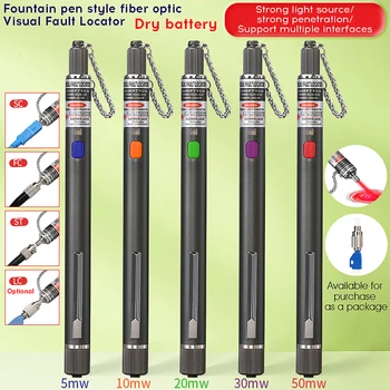 COMPTYCO FTTH Fibra Óptica Tester Pen Tipo de Red de fibra óptica de Luz Localizador Visual de Fallos Óptica Probador de Cable de 5 de 50MW VFL