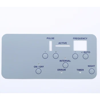 De alta calidad de encargo del interruptor de membrana del teclado del interruptor de membrana del panel para el equipamiento médico