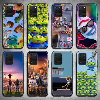 De dibujos animados Toy Story Buzz, Woody caja del Teléfono Para Samsung Galaxy S21 Plus Ultra S20 FE M11 S8 S9 más S10 5G lite 2020
