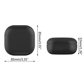 Estuche de carga de los Auriculares Bluetooth de la Cubierta para Samsung-Galaxy Brotes Pro Auriculares Supprot de Carga Inalámbrica de Envío de la Gota