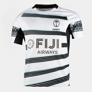 Fiji 7s 2023 Hogar de Hombres Camisa de Jersey 2023/24 FIJI RUGBY SEVENS HOGAR JERSEY, pantalones CORTOS de ENTRENAMIENTO de tamaño S---5XL