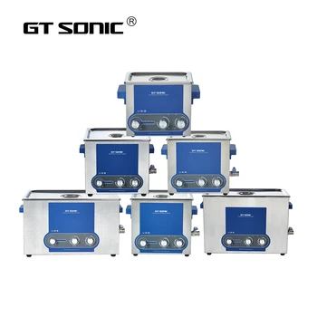 GTSONIC Baño de Ultrasonidos 0,8 L 2L 3L 6L 9L 13L 20L 27L Limpiador Ultrasónico de la Joyería Gafas de Jade Collar de Óxidos de Óxido de Aceite Arandela de