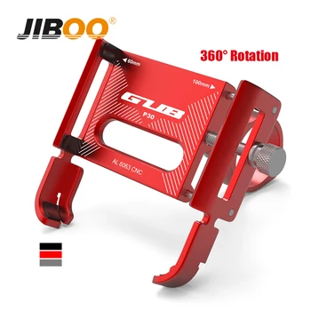 JIBOO 360 Grados de Rotación de la Bicicleta soporte para Teléfono Móvil de Apoyo para los Scooters de MTB de la Motocicleta Teléfono Celular Titular de la Moto, el Equipo de Ciclismo