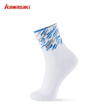 Kawasaki Masculino Deporte Calcetines de Algodón de Protección de Talón de Calcetines para Hombres de Tenis Bádminton de Fútbol
