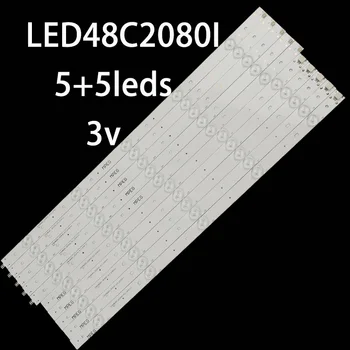 La Retroiluminación LED de la tira De 48 pulgadas de TV LED48C2080I LED48C2000I CHGD48LB01-LED3030-V0.3 HSL35D-1MK 100% nuevo
