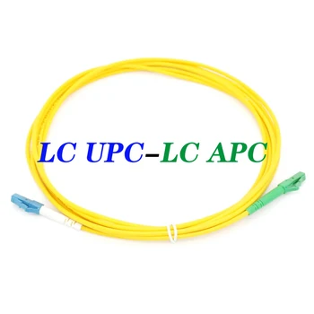 LC/de APC para LC/UPC de Fibra Óptica Cable de conexión de Cable LC-LC de 1m 3m 5m 10m 15m Puente Único Modo Simple de 2.0 mm 3.0 mm Óptica Fibla Optica