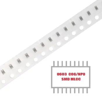 MI GRUPO 100PCS SMD MLCC CAP CER 5.5 PF 100V C0G/NP0 0603 de Montaje en Superficie Multicapa Condensadores de Cerámica en Stock