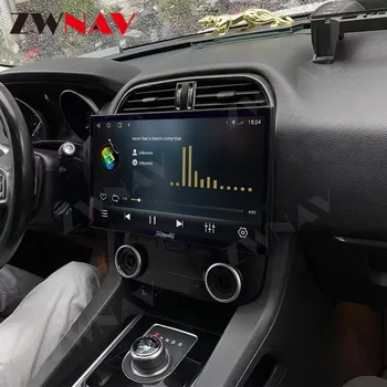 Navegación GPS Coche Android Automotriz Reproductor Multimedia Para el Jaguar F-pace 2016 2017 2018 2019 2020 Jefe de la Unidad de Radio de Audio Estéreo