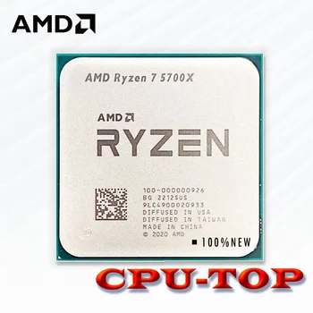 NUEVA AMD Ryzen 7 5700X R7 5700X 3.4 GHz de 8 núcleos 16-Hilo de Procesador de la CPU 7NM L3=32M 100-000000926 Socket AM4 Sin Ventilador