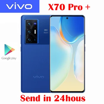Oficial Original Nuevo VIVO X70 Pro + Plus 5G Teléfono Celular Snapdragon 888+ 6.78 pulgadas 2K 3200×1440P 48MP Cámara 55W 4500MAh OTG NFC