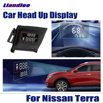 Para el Nissan Terra/X-Terra/Xterra (D23) 2019-2023 Coche HUD Head Up Display Auto Accesorios Electrónicos Parabrisas Sistema de proyección