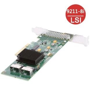 Para LSI 9211-8I 2008E 8T RAID 0,1 tarjeta de expansión de 6 gb/8 puertos