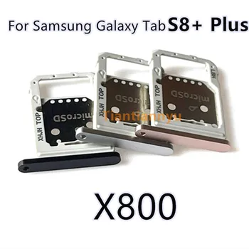 Para Samsung GALAXY Tab S8 12.4 SM-X800 X806 de ordenador de la tableta Nueva Tarjeta SIM Adaptador y Tarjeta Micro SD de soporte de la Bandeja de la Ranura