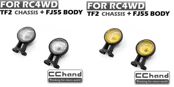 Parachoques delantero de la Luz del Punto De RC4WD TF2 Chasis +FJ55 rc coche de juguete rc cchand partes