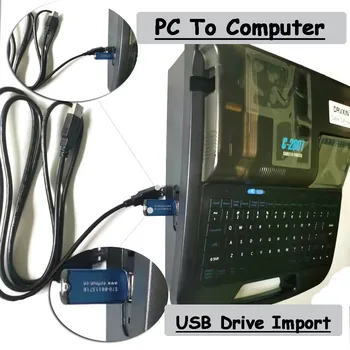 PC Interfaz USB Disco de U Importación de Calor Tubo Retráctil Cable ID de Impresora Electrónica de la Máquina de Grabado de la Etiqueta de la Cinta de Impresión