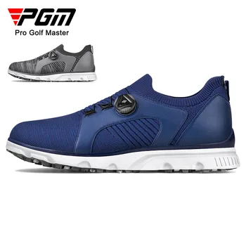 PGM de Golf para hombre ShoesFly tejido de Malla Zapatillas de deporte de la Perilla de los Cordones de los zapatos Ligera y Transpirable XZ203