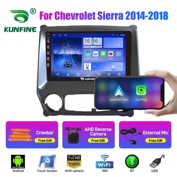 Radio de coche Para Chevrolet Sierra 14-18 2Din Android Octa Core Estéreo del Coche DVD GPS de Navegación Reproductor Multimedia Android Auto Carplay