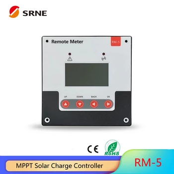 RM-5 Pantalla LCD para SR-Serie ML MPPT controlador MPPT Pantalla Manual de PWM Controlador de Carga Solar RM-5 Con la Transferencia del USB RS232