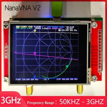 S-a-a-2 SAA2 3G Analizador de Red Vectorial S-a-a-2 NanoVNA V2 Analizador de Antena de onda corta HF VHF UHF OwOComm