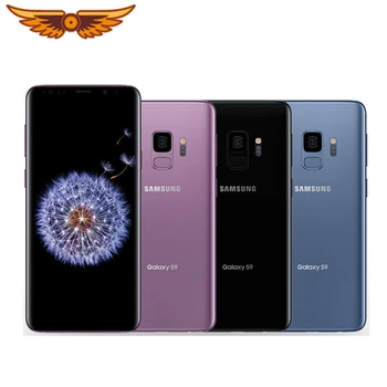 Samsung Galaxy S9 G960F Octa-core de 5.8 Pulgadas, 4 gb de RAM y 64 GB de ROM LTE 12MP de huellas dactilares Dual SIM Android Desbloqueado Original del Celular