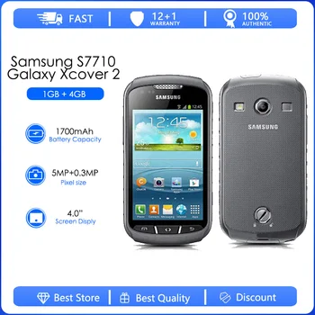 Samsung S7710 Galaxy Xcover 2 Reformado-Original GT-S7710L 1700 mah de 5MP WIFI 4.0 pantalla Táctil teléfono Celular Desbloqueado envío Gratis