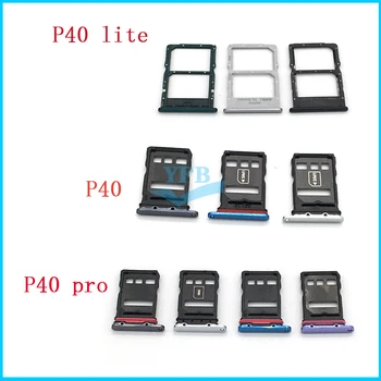 SIM Bandeja de la Tarjeta Titular de la Tarjeta de la Ranura de Adaptador Para Huawei P40 Lite Pro de Piezas de Repuesto
