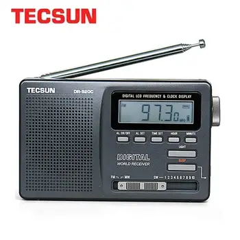 TECSUN DR-920C Digtal Fm Pantalla de la Radio FM/MW/SW Multi Banda de Radio Portátil FM:76-108MHz/MW:525-1610kHz/SW:5.95-21.85 MHz Radio