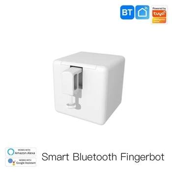 Tuya Brazo Mecánico Botón Empujador De Bluetooth Fingerbot Robot De Temporización Smart Home Control Por Voz De Siri De Google Assistant